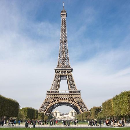 شقة أوبارفيلييه  في Chic Apart With Parking Near Paris المظهر الخارجي الصورة